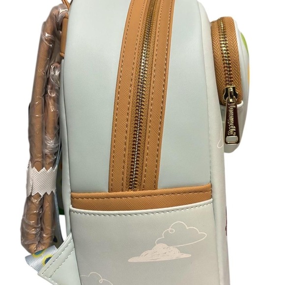 Loungefly Pixar Up Backpack Disney Russell Heart Balloon NWT - Picture 3 of 7